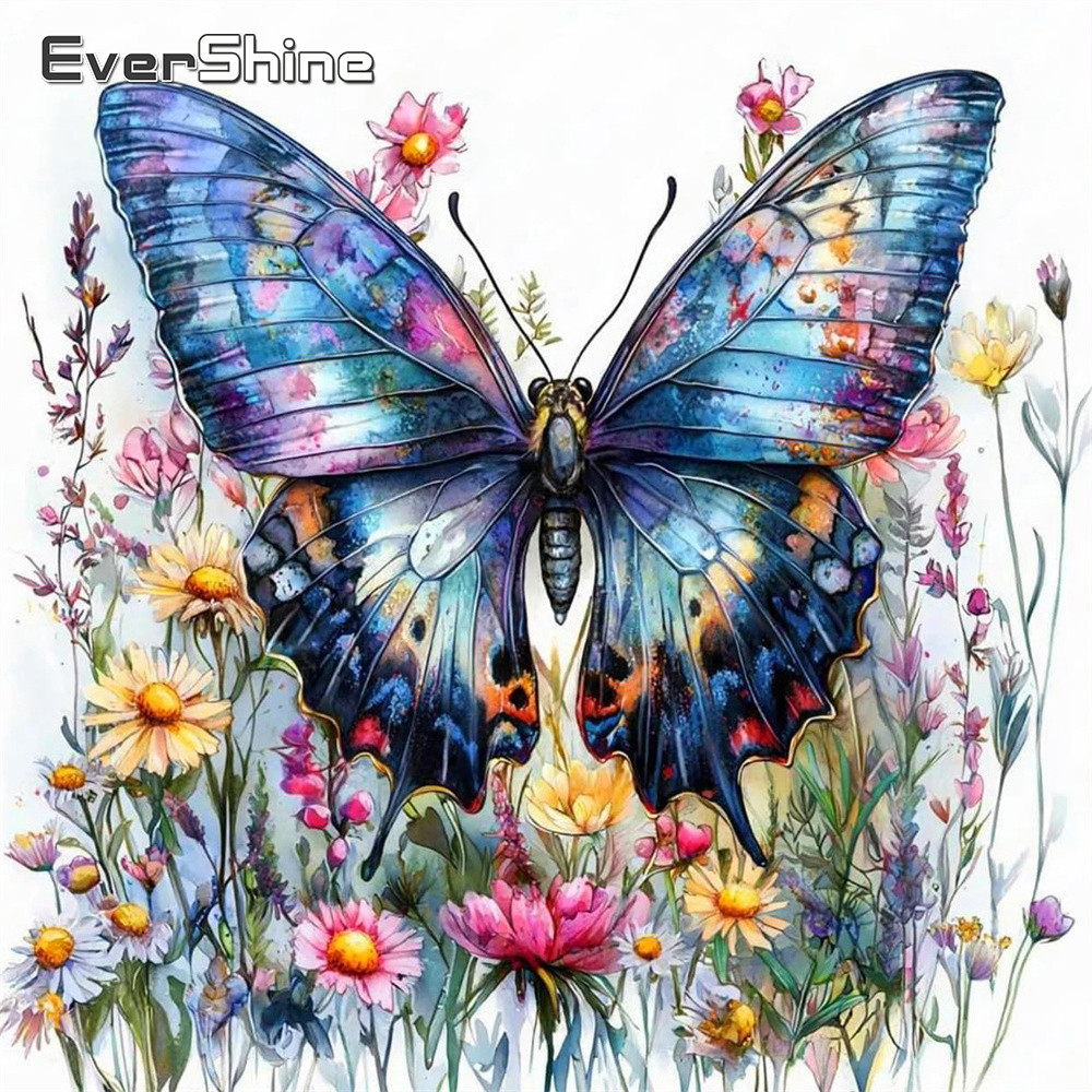 Embroidery Design Patterns Flowers - لوازم التطريز من إيفرشاين، طقم تطريز