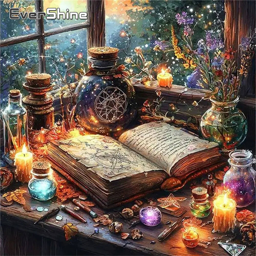 Embroidery Journal Book - Evershine الماس اللوحة الكلب الحيوان الكرتون