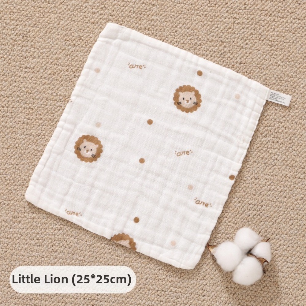 Embroidery Towel - قطعتان من مناشف اللعاب القطنية للأطفال
