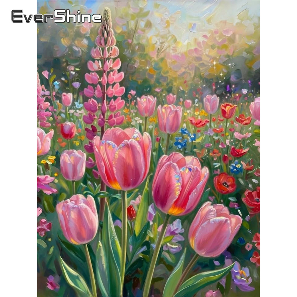 Embroidery Design Patterns Flowers - طقم تطريز إيفرشاين 11CT بتصميم زهور