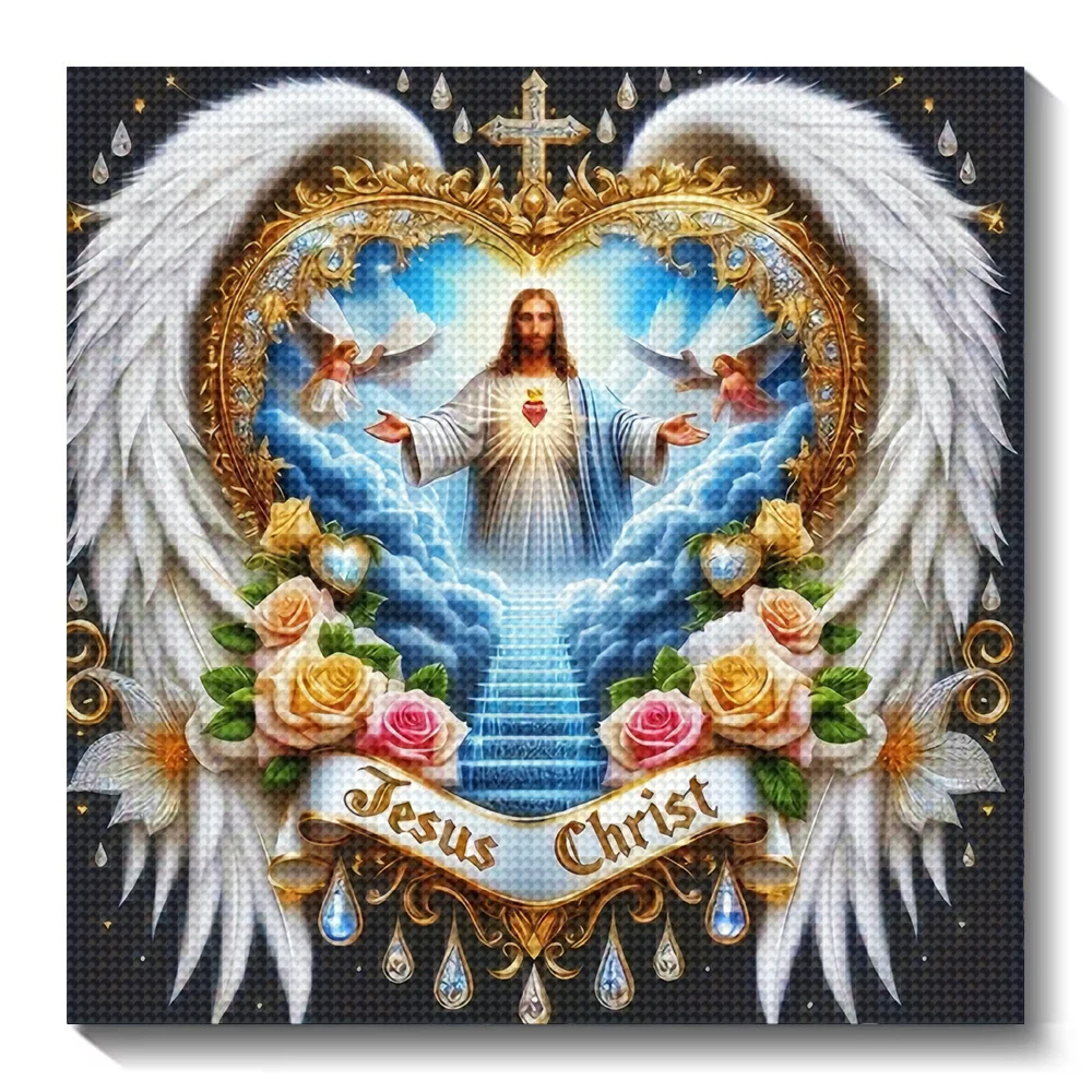 Embroidery Icon - 5D DIY الماس اللوحة صورة يسوع