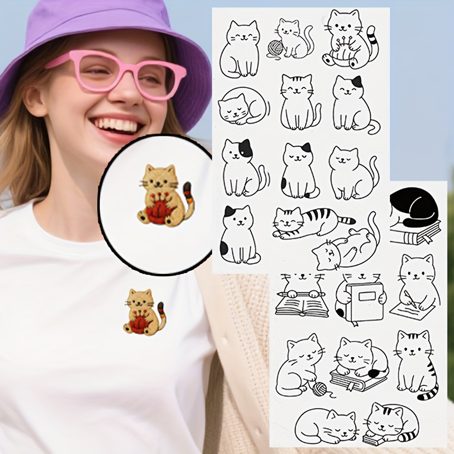 Embroidery Web - طقم مثبت تطريز قابل للذوبان في