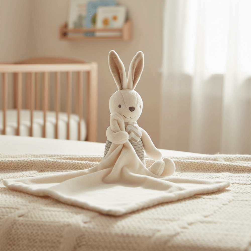 Embroidery Towel - بطانية أطفال مربعة الشكل على شكل