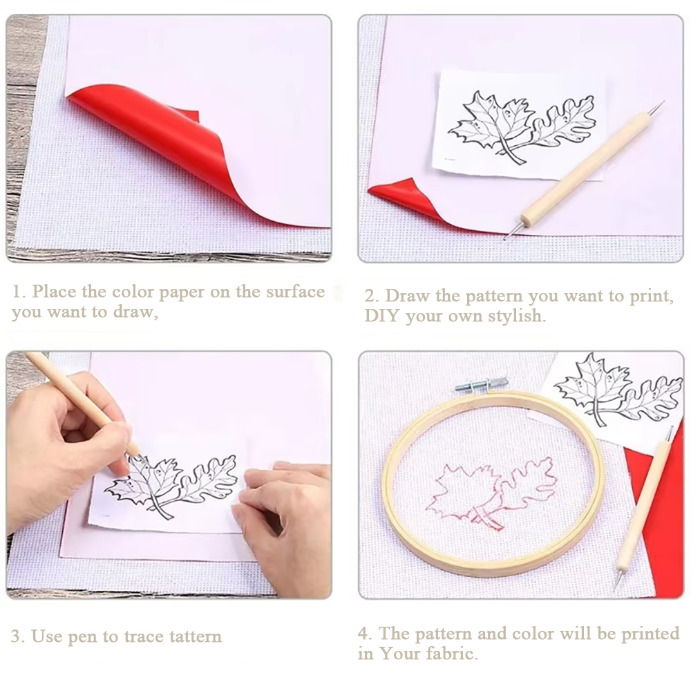 10 قطعة/المجموعة التطريز نقل ا - مراجعة Embroidery Web وسعره