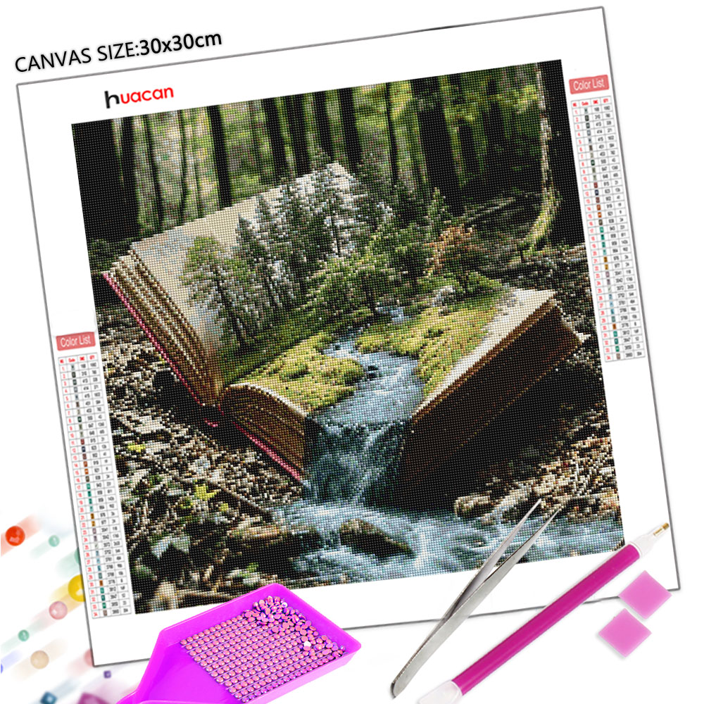 Huacan الوافدين الجدد 2025 الم - مراجعة Embroidery Journal Book وسعره