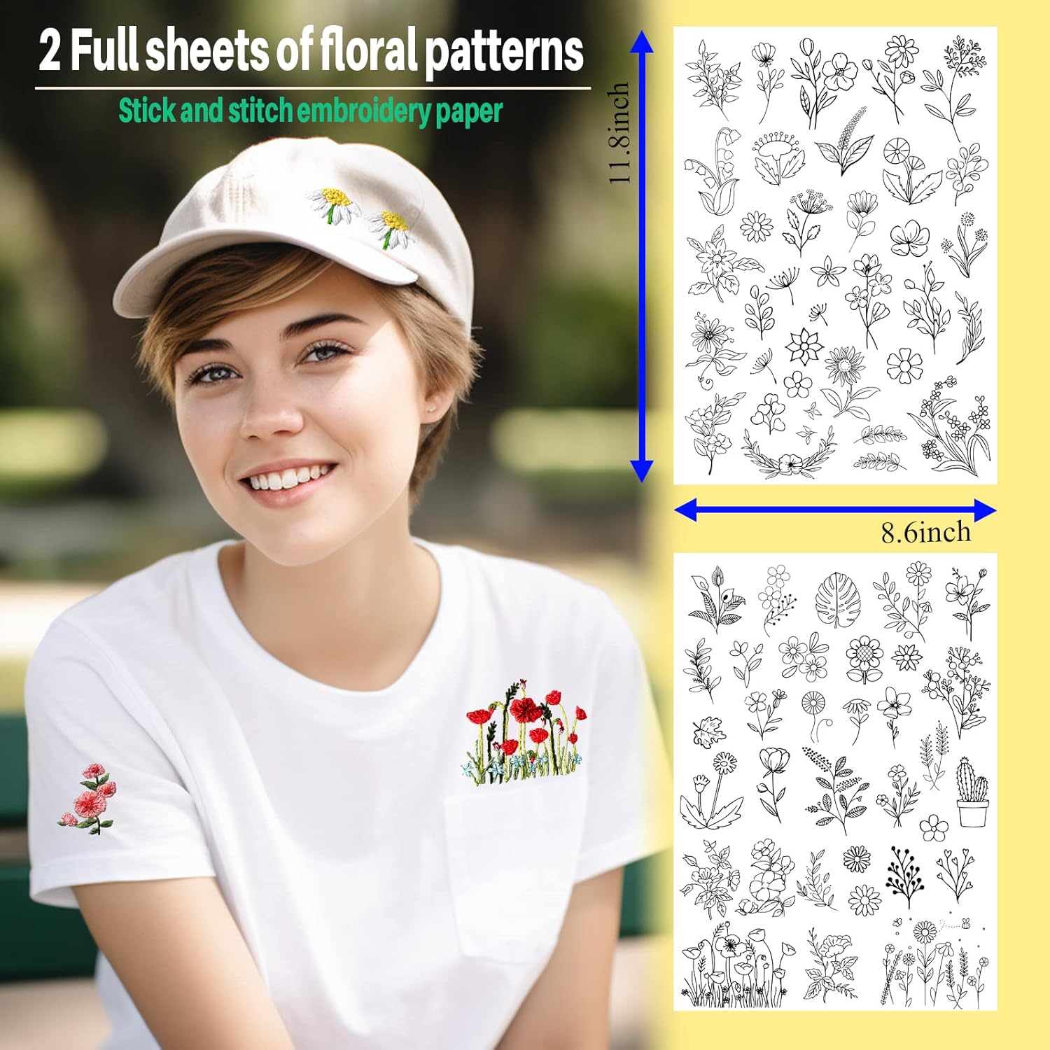 ورق تطريز قابل للذوبان في الما - مراجعة Embroidery Web وسعره
