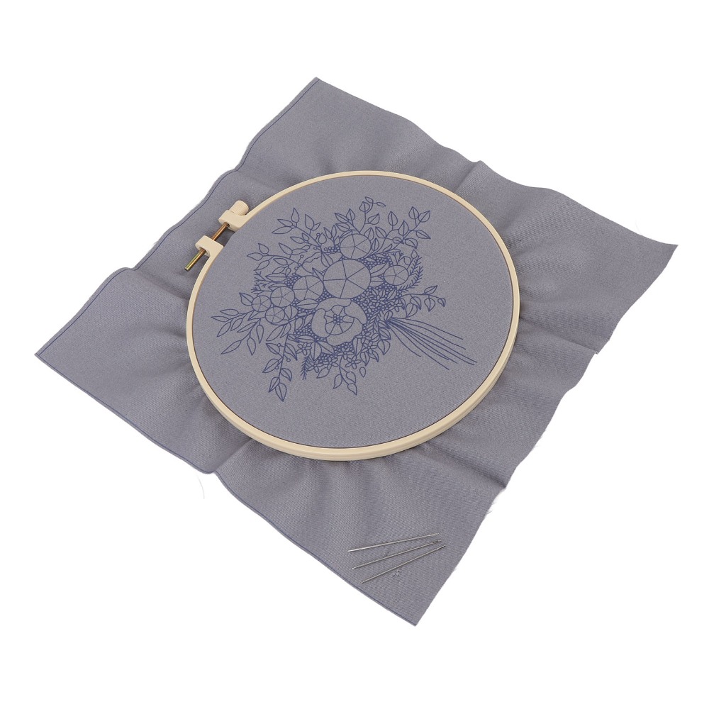 مجموعة أدوات التطريز للمبتدئين - مراجعة Embroidery Design Patterns Flowers وسعره