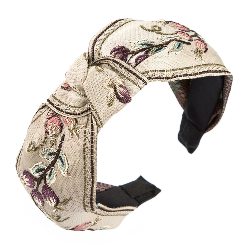 رباط رأس عتيق للنساء ، إكسسوار - مراجعة Embroidery Knot وسعره