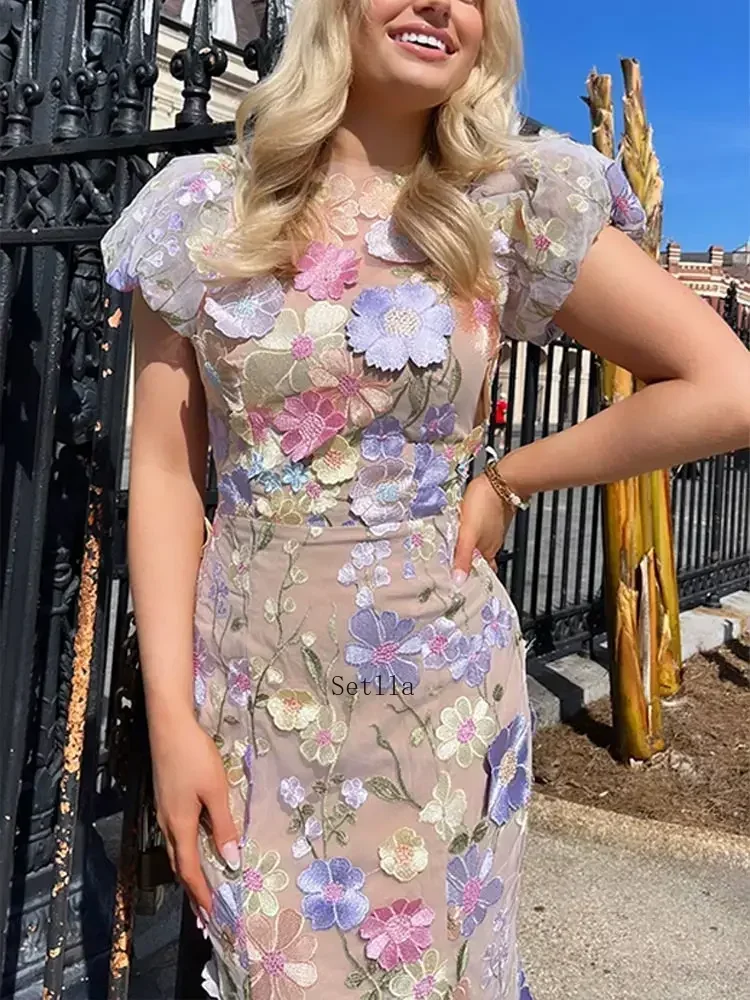 فستان نسائي أنيق مطبوع عليه زه - مراجعة Embroidery Zara وسعره