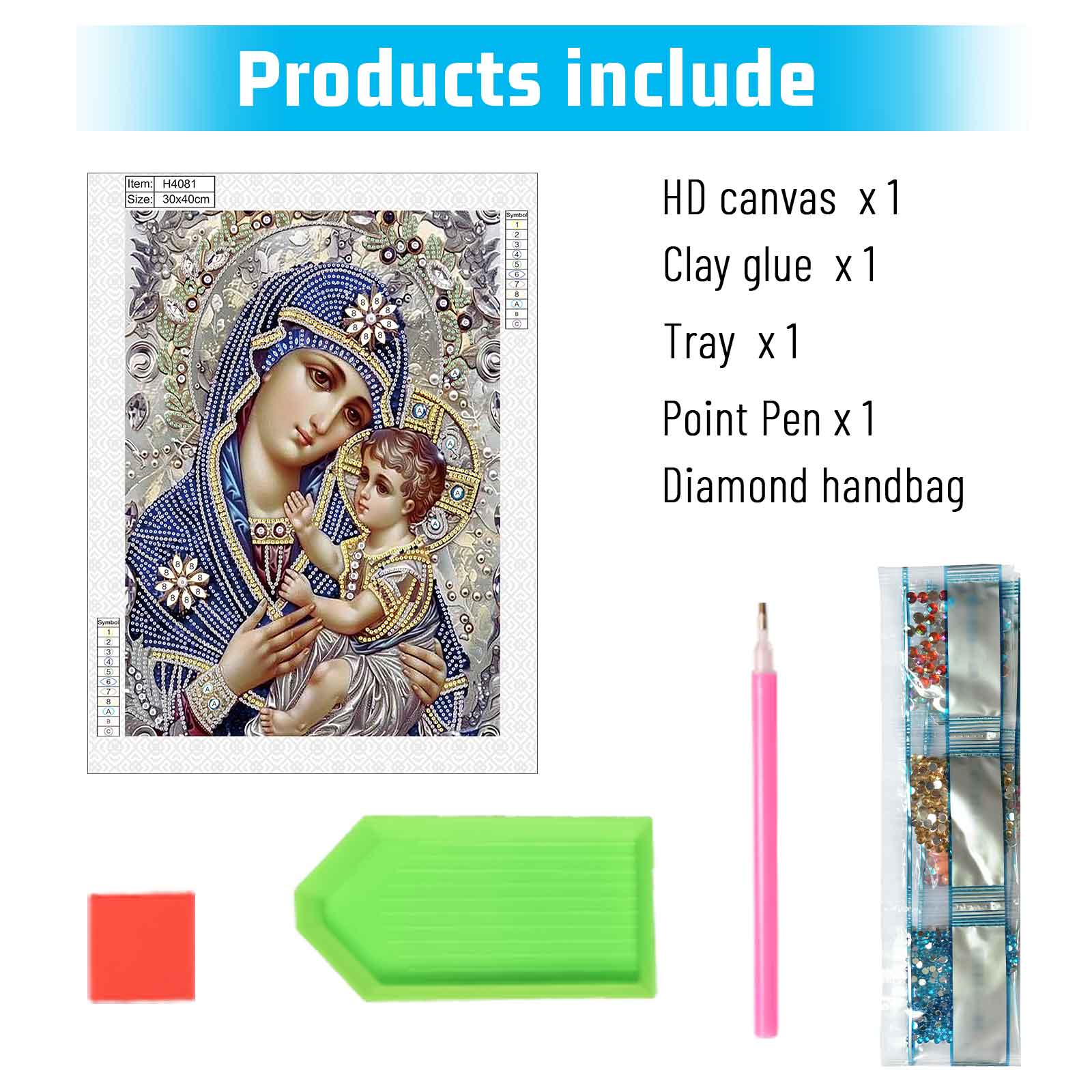 مجموعة رسم فنية ماسية ذات شكل  - مراجعة Embroidery Icon وسعره