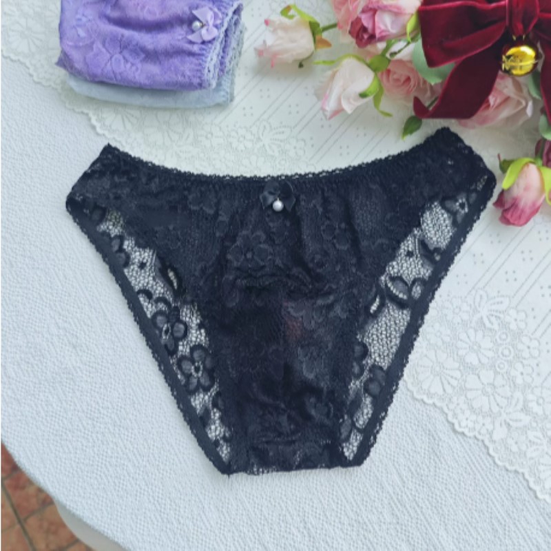 سراويل داخلية رجالية شفافة ومث - مراجعة Embroidery Underwear وسعره