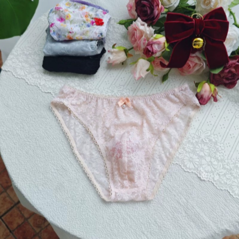 سراويل داخلية رجالية شفافة ومث - مراجعة Embroidery Underwear وسعره