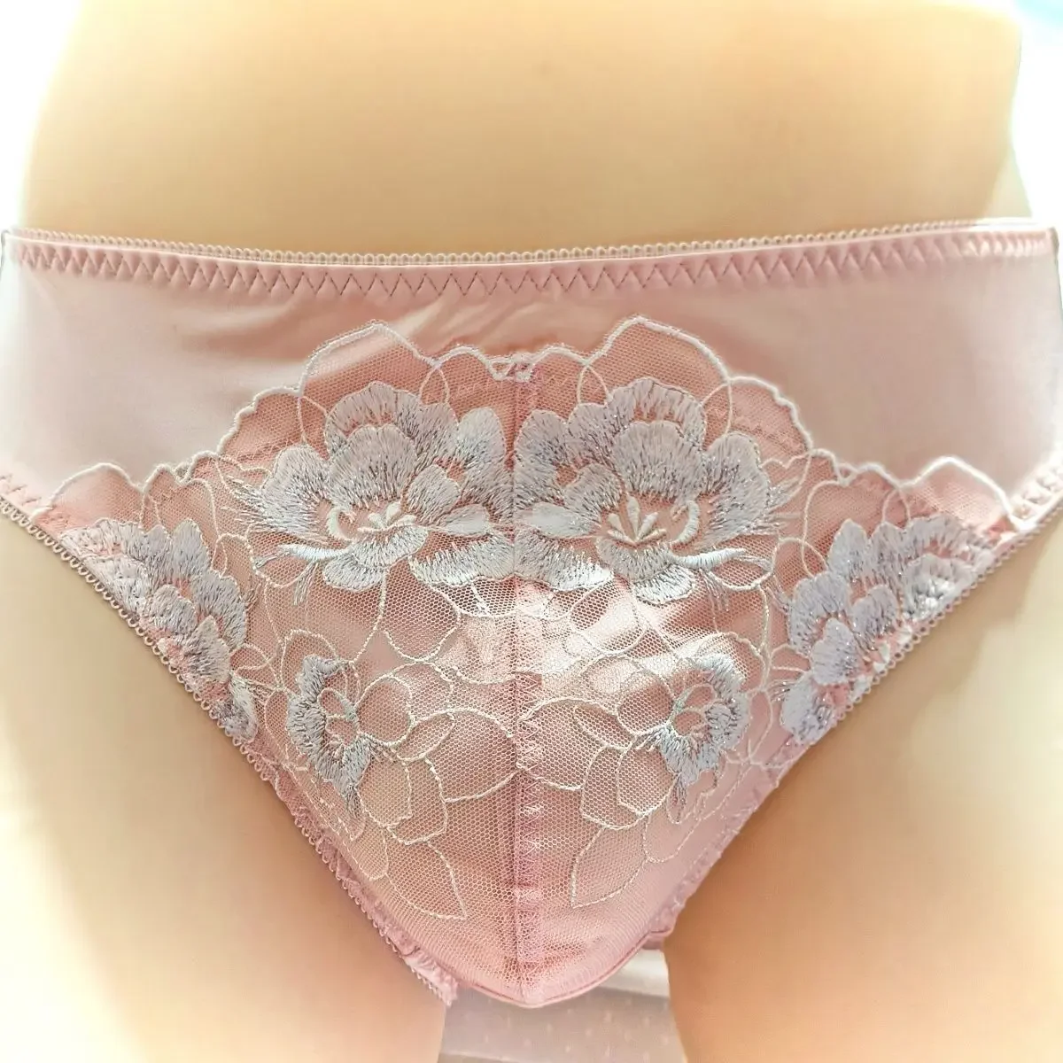 سراويل داخلية رجالية وردية مطر - مراجعة Embroidery Underwear وسعره
