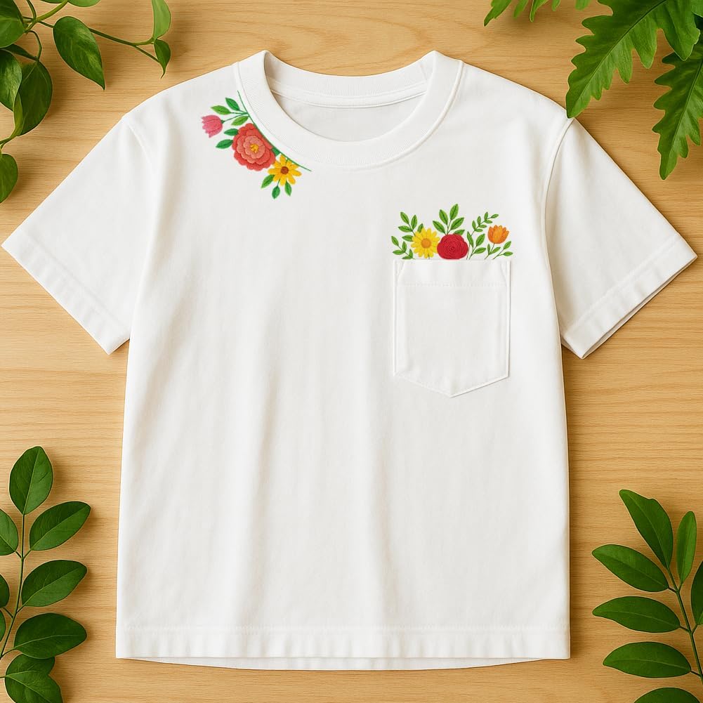 مثبت الزهور القابل للذوبان في  - مراجعة Embroidery Web وسعره