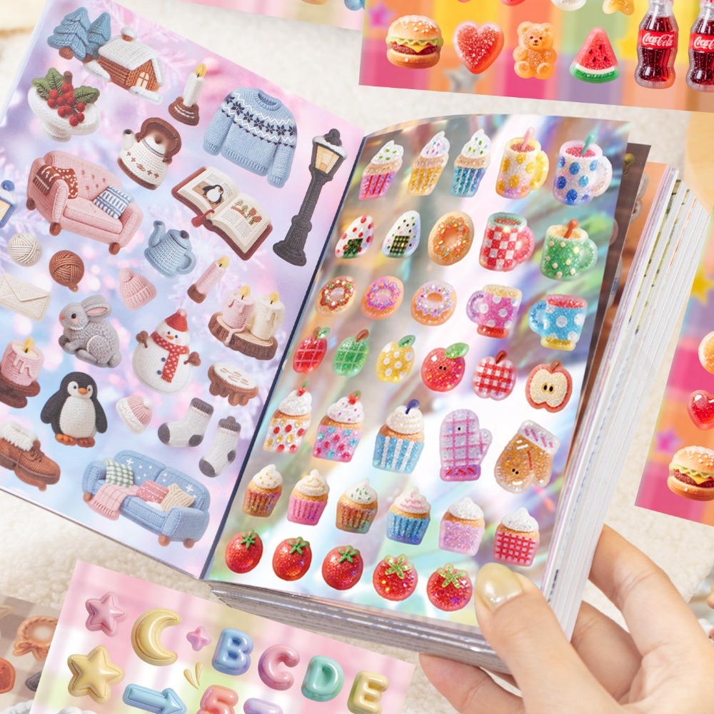 ملصقات ثلاثية الأبعاد بتصميم ح - مراجعة Embroidery Journal Book وسعره