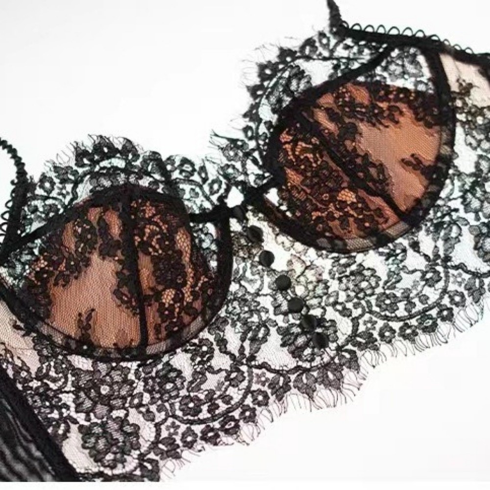 حمالة صدر جديدة بدون أسلاك مزي - مراجعة Embroidery Underwear وسعره