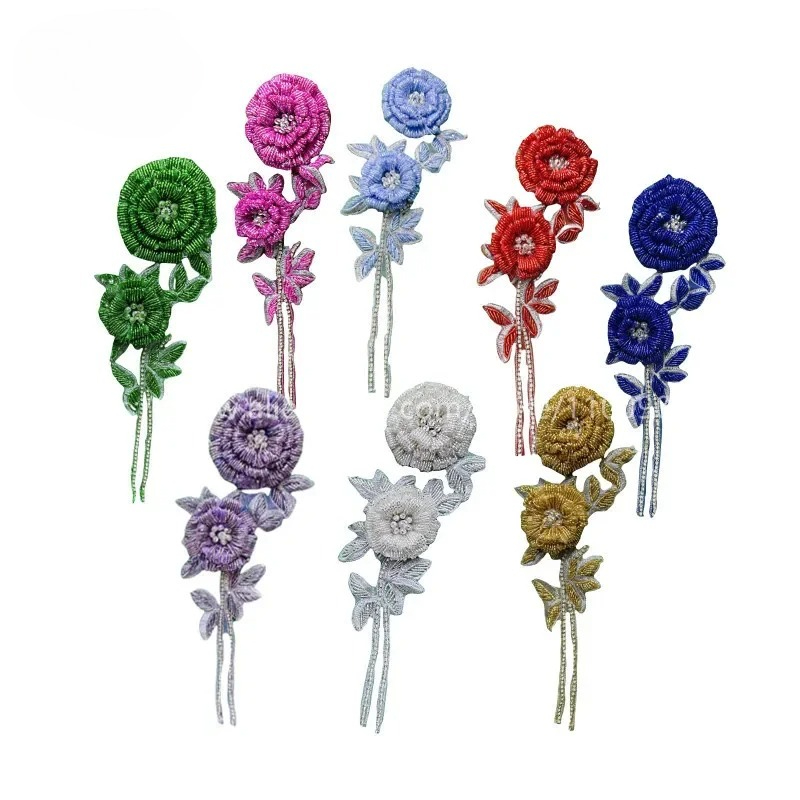 جديد متعدد الألوان اليدوية مطر - مراجعة Embroidery Roses وسعره