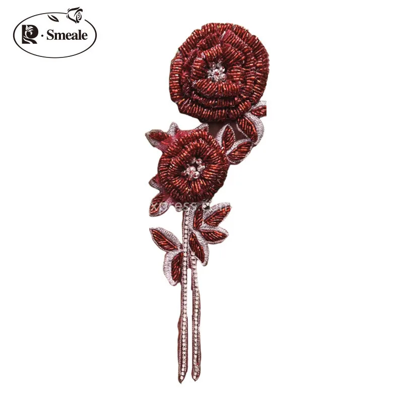 جديد متعدد الألوان اليدوية مطر - مراجعة Embroidery Roses وسعره