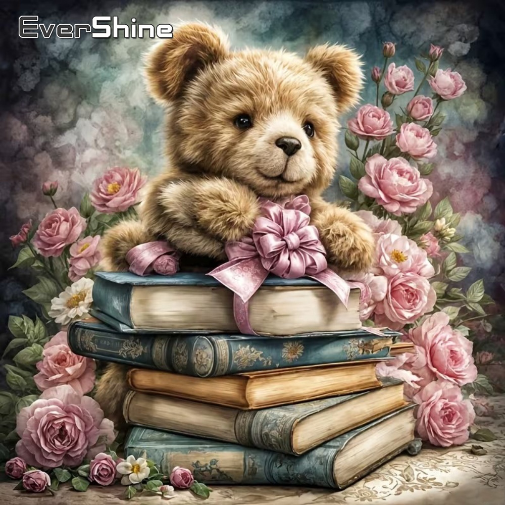 EverShine لوحة فسيفساء ماسية ب - مراجعة Embroidery Journal Book وسعره