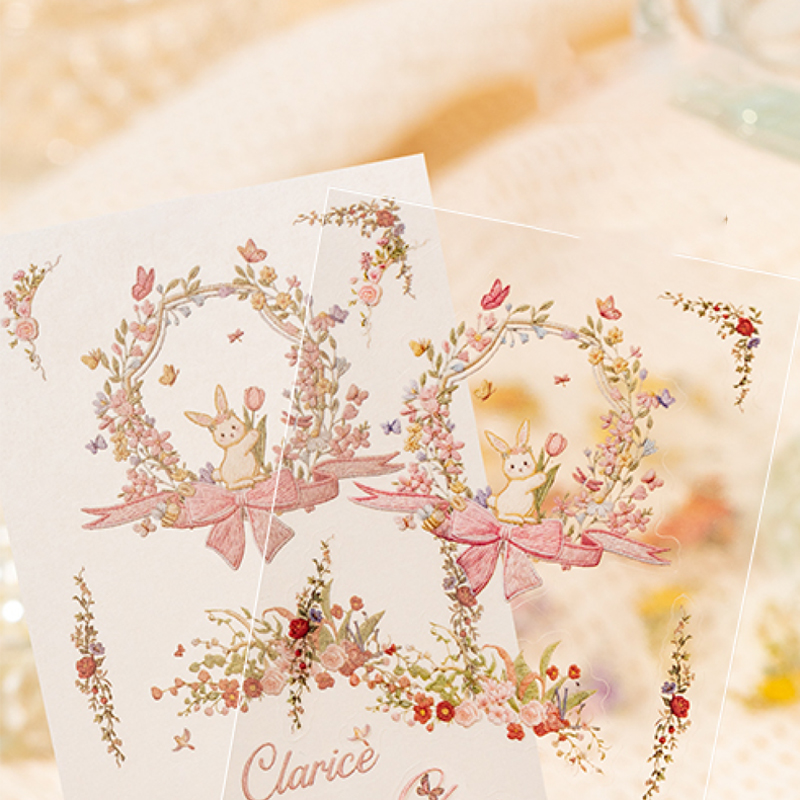Mr.Paper 20 قطعة كتاب ملصقات م - مراجعة Embroidery Journal Book وسعره