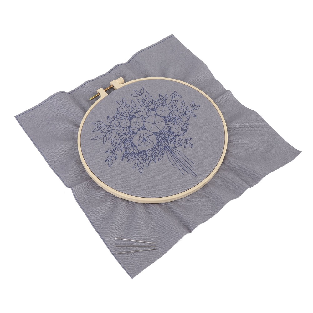 مجموعة أدوات التطريز للمبتدئين - مراجعة Embroidery Design Patterns Flowers وسعره