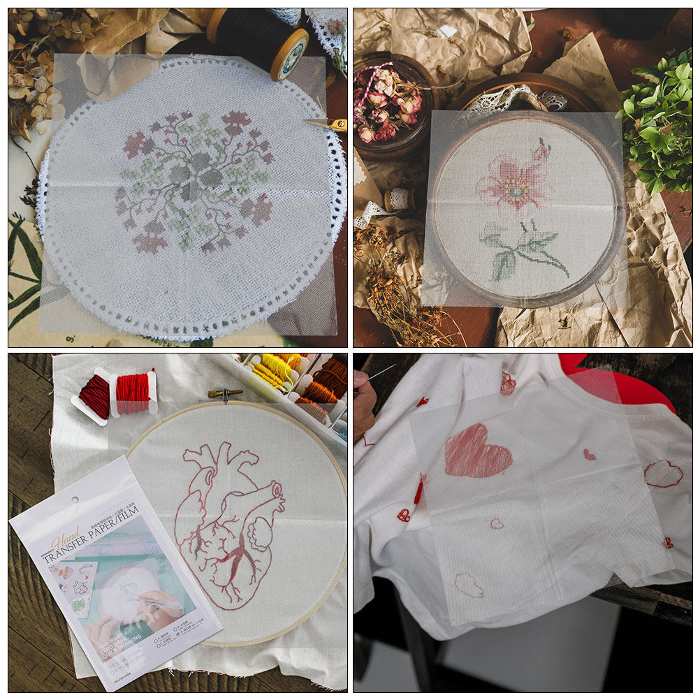 مجموعة من 8 قطع ورق تطريز قابل - مراجعة Embroidery Paper وسعره