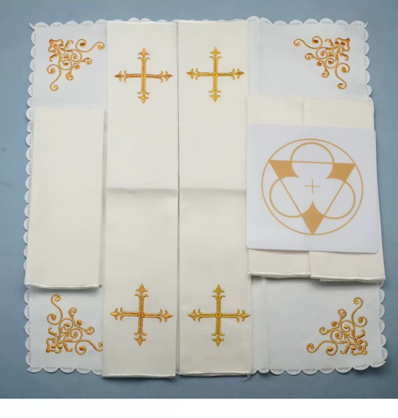 مستلزمات الكنيسة: منشفة يد كاث - مراجعة Embroidery Towel وسعره