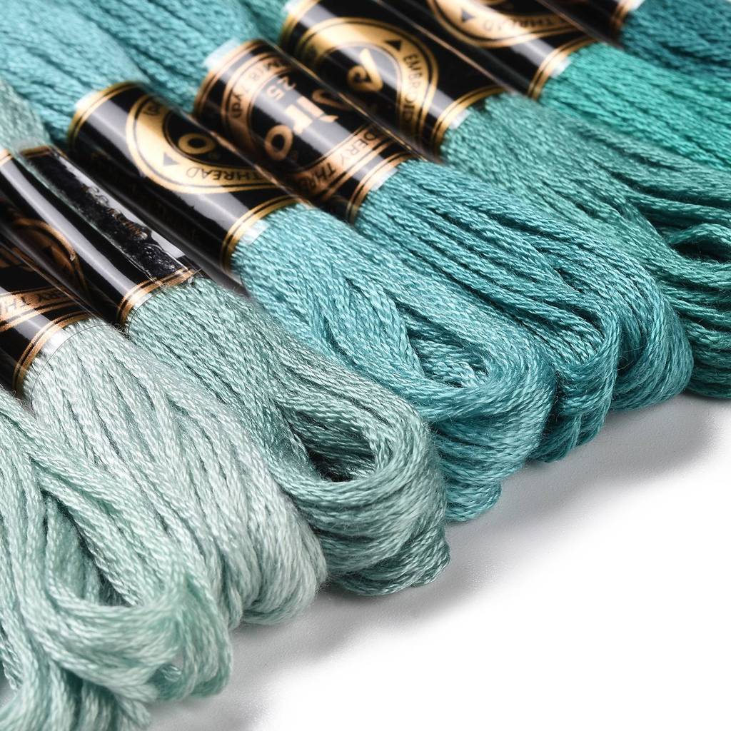مجموعة من 8 بكرات خيوط تطريز ب - مراجعة Embroidery Beads وسعره