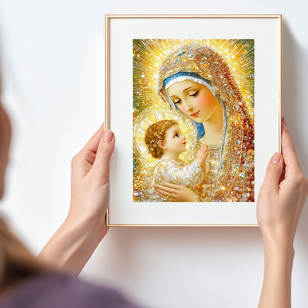 هواكان لوحة فسيفساء ماسية 5D ذ - مراجعة Embroidery Icon وسعره