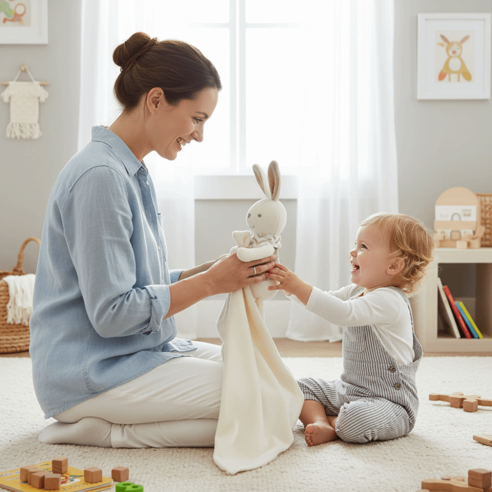 بطانية أطفال مربعة الشكل على ش - مراجعة Embroidery Towel وسعره